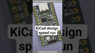 #kicad #pcb #design #speedrun #schematics #ch32v006k8u6 #microcontroller #electronics