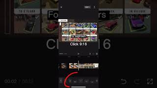 Make a video 9:16. Short tutorial #shorts #tutorial #capcut #shorttutorial