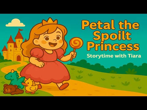 Petal the Spoilt Princess | Storytime with Tiara | Short Story for Kids