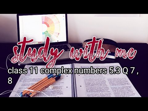 class 11math book  complex numbers --exercise -5.3 -- ke Q 7,8 ll -genius trick --iota