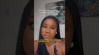 Finally talking about this | Find out the Pattern Making method I use. #youtubemadeforyou