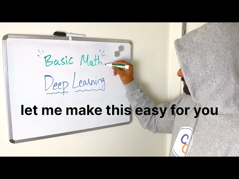 Learn these math concepts for Deep Learning.