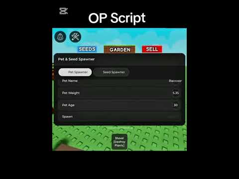 Grow a Garden roblox dupe pet script (SCRIPT IN COMMENTS) #dupe #growagarden #shorts #script #roblox