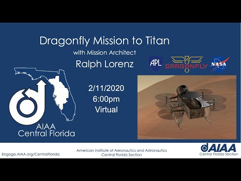 Dragonflys Mission to Titan, with Mission Architect Ralph Lorenz