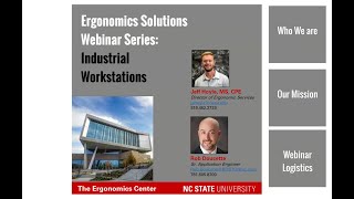 Ergonomic Solutions: Industrial Workstations Webinar