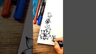Simple Border Design for Projects / Cute Floral Border Design #assignmentfrontpagedesign