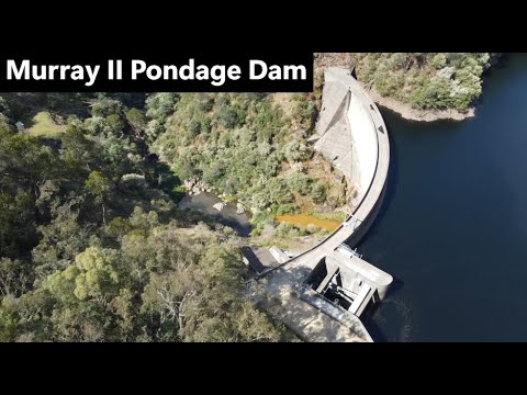 Murray II Pondage Dam Raw Drone Footage