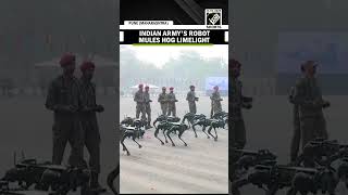 Watch: Indian Army's robotic mules ready for Army Day Parade 2025