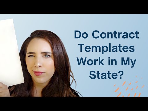 Do Your Contract Templates Work in My State?
