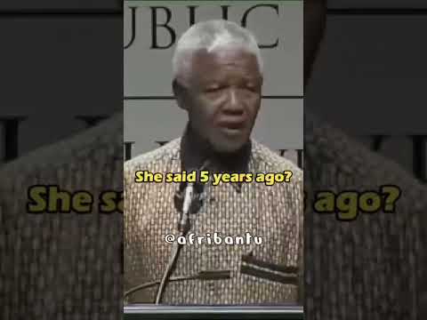 He was five years old 😂😂 |Nelson Mandela, please like and subscribe #africa #viral #shorts