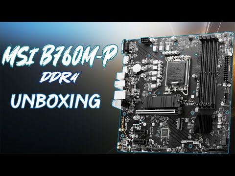 Msi Pro B760m-P Ddr4 Motherboard Unboxing | Best Motherboard Under 12000 - GB4YOUGayn