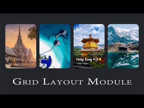 CSS Grid Layout In One Video |  Responsive layouts using css grid in hindi
