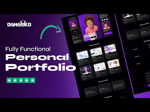 Build Your Own Portfolio Website with HTML & CSS (No JavaScript Needed)