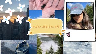 Video diaries #18: week in my life working in tech in Vancouver- work parties, and travelling home!