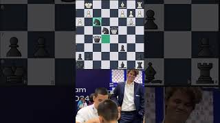 Why is it brilliant ‼ Magnus and Nepo laughing 💀💀 #chess #chessanalysis #brilliantmove #magnus