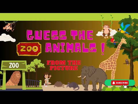 Are You FAST Enough to Guess 30 Zoo Animals in 3 Seconds?