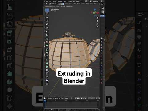 Extruding can be so much fun! 🫣