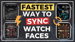 The FASTEST Way To Sync YOUR Watch Faces!?! 🤔 (2021) - Clockology Custom Apple Watch Faces