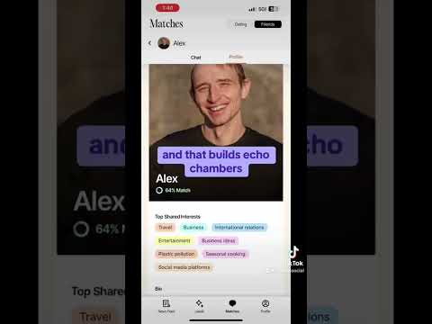 Where did this news-based dating app come from? #datingapps #makefriends #journalism