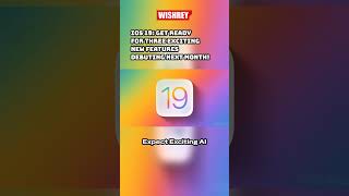 iOS 19 Features Revealed: Design, AI Updates & More! #shorts #iOS19