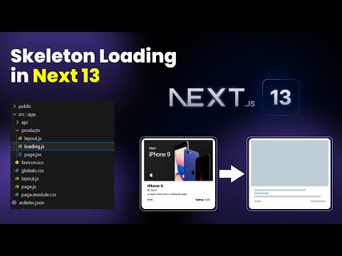 Skeleton loading in next 13 with app directory(beta)