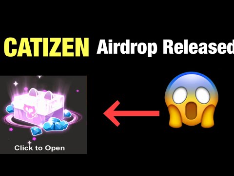 Catizene airdrop released 😱 | go and claim $CATI tokens