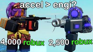 TDS Engineer VS Accelerator.. | ROBLOX