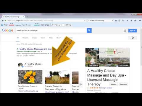 Google local business card coming soon? (Update - function was incorporated into Google My Business)