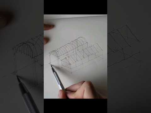 The Key to Mastering Architectural Sketching? #drawing  #architecture #sketch
