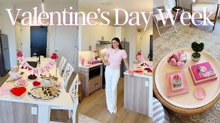 VLOG | galentine's day party prep, hosting and more!