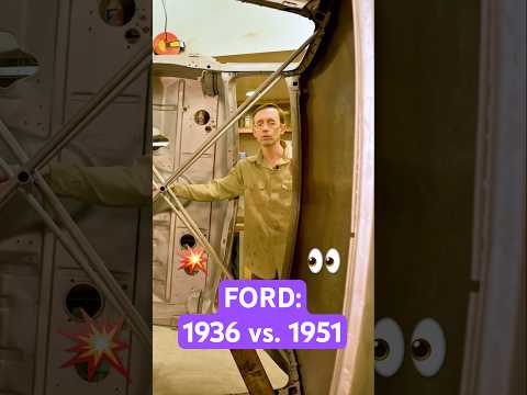1936 Ford vs. 1951 Ford: One is WAY More Complicated #classicfords #automobile #carmodification