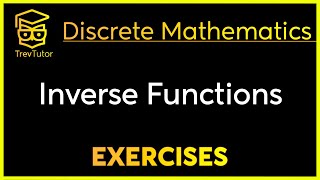 [Discrete Mathematics] Inverse Function Examples