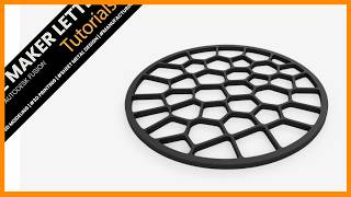 Make a Voronoi Coaster Using AI and Fusion – Ready to Sell or 3D Print!