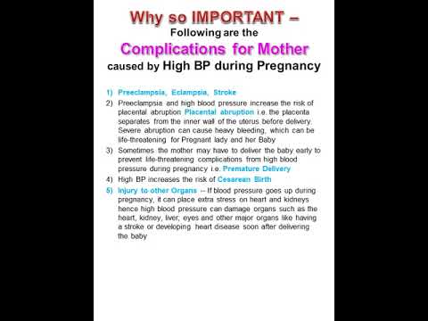 Hypertension during Pregnancy Complications for Mother #Shorts