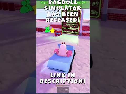 Ragdoll Simulator has been released! #indiegame #roblox #robloxgamedesign #robloxedit