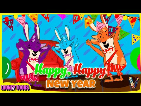 New Year's Dance Party for Kids! | Sing & Dance Celebration Songs for Family Fun ✨LOONEY TOONS