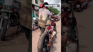 Caferacer build 🏍️🏍️…#caferacer #modification #viral #elvishyadav #motorcycle #cbz #honda