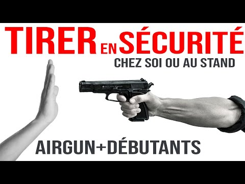 SAFETY rules at home or at the range - recreational shooting, airgun, sport shooting, weapons...