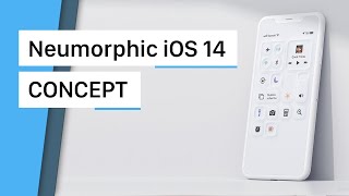 iOS 14 Concept - NEUMORPHIC soft design by @ispazio