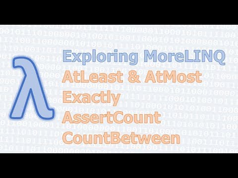 MoreLINQ 2 - Counting Elements