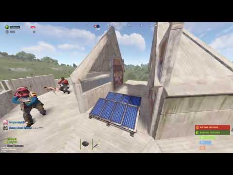 Defending a raid against a braindead japanese clan - Rust highlights #2