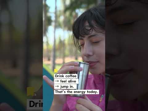 “Just Coffee Things… Then a Splash 😎☕🏊”