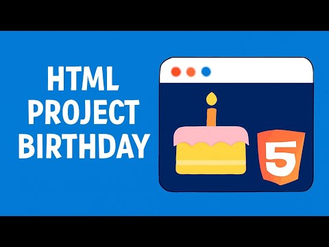 Html Project birthday