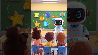 Children Learning with AI.#AICartoon #KidsAndAI #FutureLearning #CartoonTrend #AIAnimation #EduTech