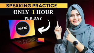 English Fluency In Just 1 Hour A Day - Complete English Speaking Routine I Learn with shalima