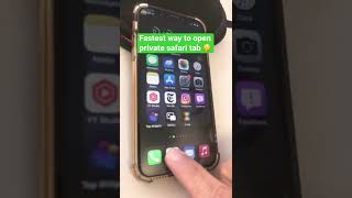 iPhone safari private mode 🤫