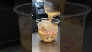 Our most ordered drink 😍 #coffee #vanillalavenderlatte #mostpopular #coffeeshop #pinkcafe #vegasfood