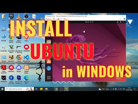 How to Install Ubuntu in windows 10 || How to set up a Virtual Machine for Ubuntu in Windows