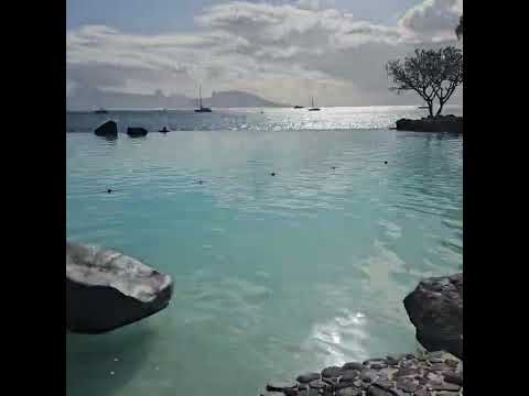 Intercontinental Tahiti - sand pool