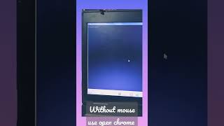 Open chrome without Mouse use just 10s #cmd #command prompt #tricks